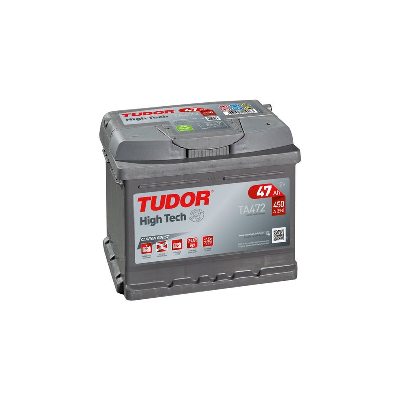 Baterie auto TUDOR HIGH-TECH 47 Ah TA472 450A